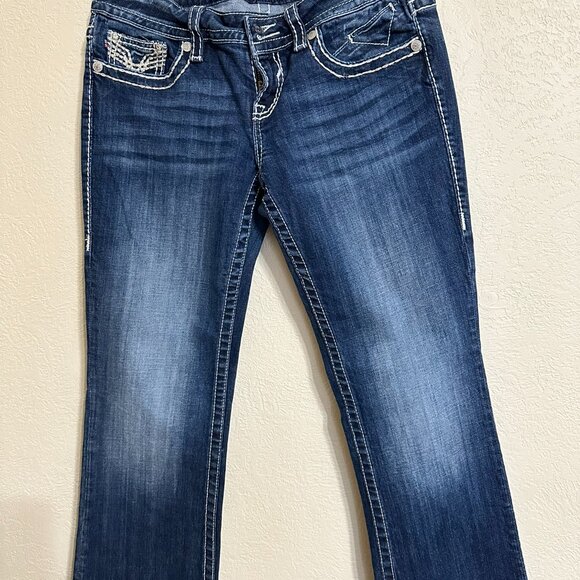 Vigoss, Women's Blue Jeans The New York Boot Cut, Size 7 - Picture 7 of 11
